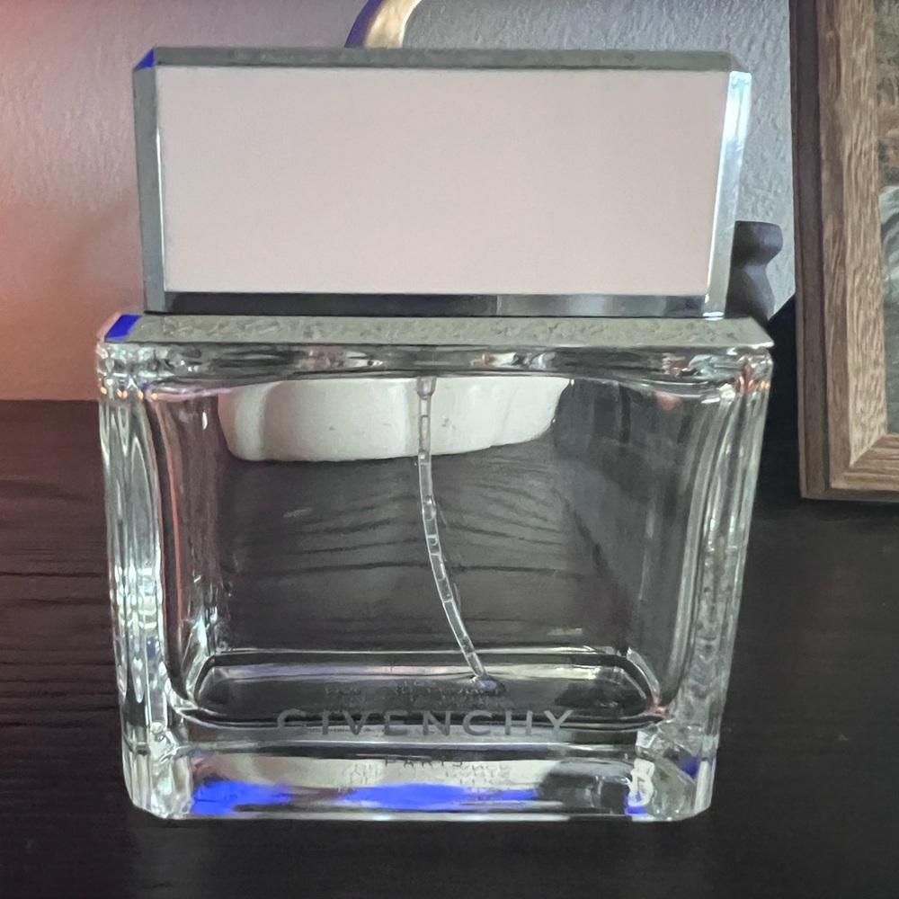 Givenchy Paris Dahlia Noir Transparent Glass Fragrance Bottle